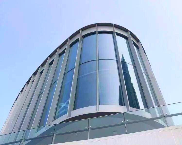 荆门市异形展柜玻璃热弯玻璃 - 厂家